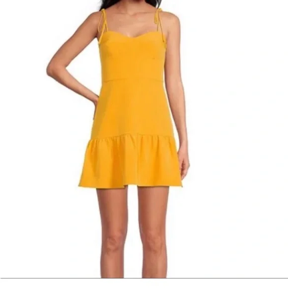 Gianni Bini Dresses | Nwt Gianni Bini Dress In Size 0 | Color: Gold/Yellow | Size: 0 | Hayleybvann's Closet